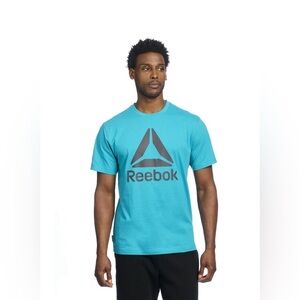 Reebok Men's Aqua Logo Tee